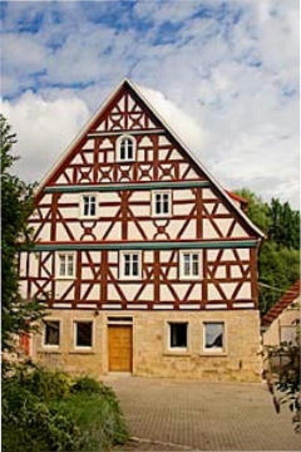 Gasthaus Holdermuehle Creglingen Exterior photo