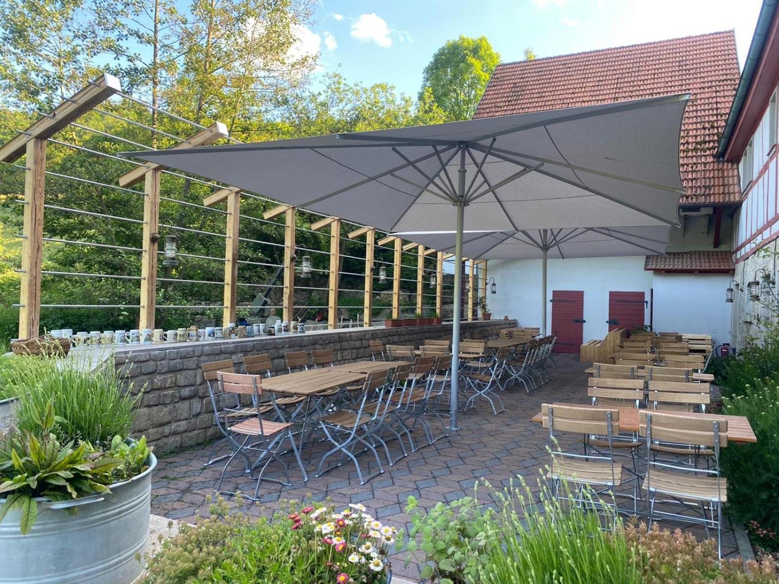 Gasthaus Holdermuehle Creglingen Exterior photo